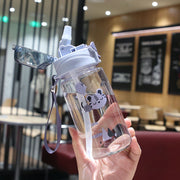 Plastic Cup Drop-resistant Student Outdoor Fitness Water Bottle