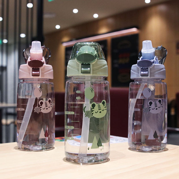 Plastic Cup Drop-resistant Student Outdoor Fitness Water Bottle