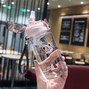 Plastic Cup Drop-resistant Student Outdoor Fitness Water Bottle